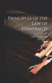 bokomslag Principles of the Law of Contracts