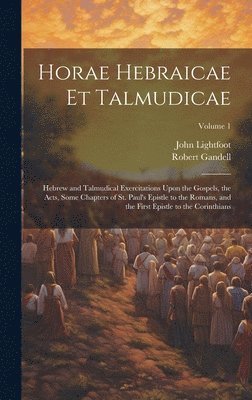 bokomslag Horae Hebraicae et Talmudicae