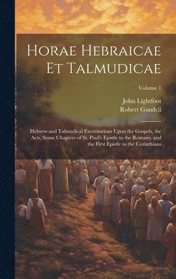 Horae Hebraicae et Talmudicae 1