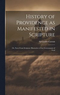 bokomslag History of Providence as Manifested in Scripture; or, Facts From Scripture Illustrative of the Government of God