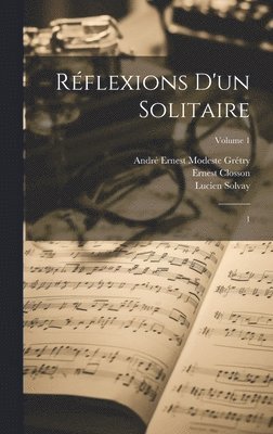 bokomslag Réflexions d'un solitaire