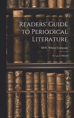 bokomslag Readers' Guide to Periodical Literature