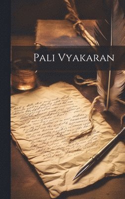 bokomslag Pali Vyakaran