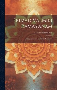 bokomslag Srimad Valmiki Ramayanam