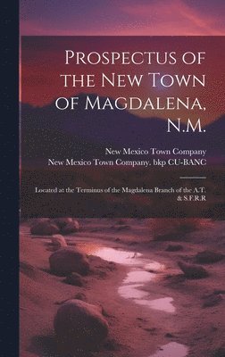 Prospectus of the new Town of Magdalena, N.M. 1