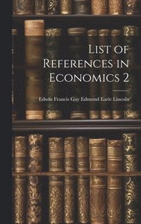 bokomslag List of References in Economics 2