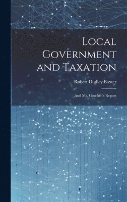 Local Government and Taxation 1