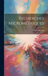 bokomslag Recherches Micromtriques