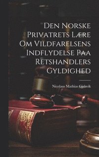 bokomslag Den Norske Privatrets Lære om Vildfarelsens Indflydelse paa Retshandlers Gyldighed