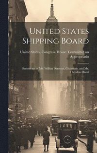 bokomslag United States Shipping Board