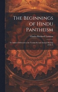 bokomslag The Beginnings of Hindu Pantheism