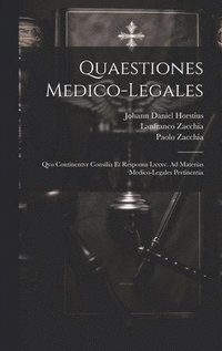 bokomslag Quaestiones Medico-legales