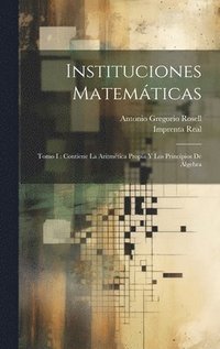 bokomslag Instituciones Matemáticas