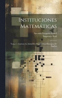 bokomslag Instituciones Matemticas