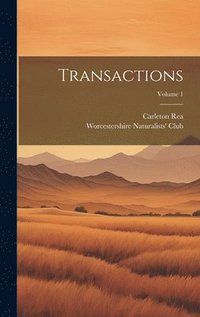 bokomslag Transactions; Volume 1