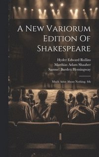 bokomslag New Variorum Edition Of Shakespeare