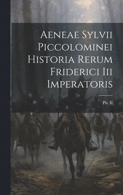 bokomslag Aeneae Sylvii Piccolominei Historia Rerum Friderici Iii Imperatoris