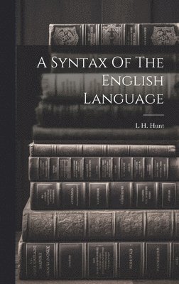 Syntax Of The English Language 1