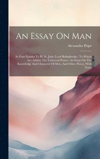 bokomslag Essay On Man