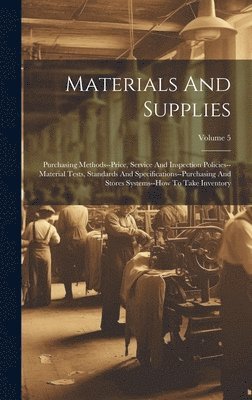 Materials And Supplies 1