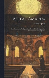 bokomslag Asefat Amarim