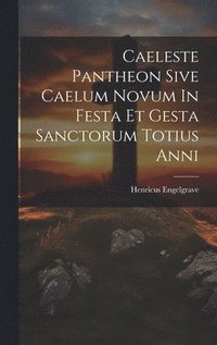 bokomslag Caeleste Pantheon Sive Caelum Novum In Festa Et Gesta Sanctorum Totius Anni