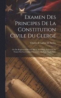 bokomslag Examen Des Principes De La Constitution Civile Du Clerg