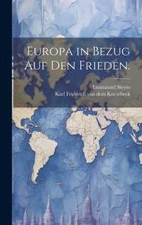 bokomslag Europa in Bezug auf den Frieden.