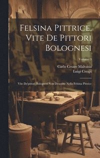 bokomslag Felsina Pittrice, Vite De Pittori Bolognesi