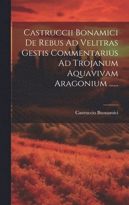 Castruccii Bonamici De Rebus Ad Velitras Gestis Commentarius Ad Trojanum Aquavivam Aragonium ...... 1