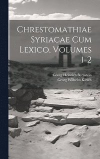 bokomslag Chrestomathiae Syriacae Cum Lexico, Volumes 1-2