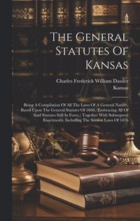 bokomslag The General Statutes Of Kansas