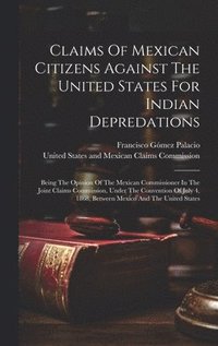 bokomslag Claims Of Mexican Citizens Against The United States For Indian Depredations