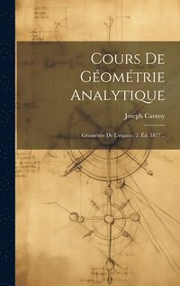 bokomslag Cours De Gomtrie Analytique