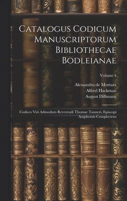 Catalogus Codicum Manuscriptorum Bibliothecae Bodleianae 1