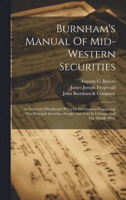 bokomslag Burnham's Manual Of Mid-western Securities