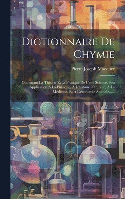 Dictionnaire De Chymie 1