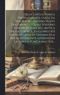 bokomslag Della Lingua Punica Presentemente Usata Da Maltesi &c., Ovvero Nuovi Documenti Li Quali Possono Servire Di Lume All' Antica Lingua Etrusca. [followed By] Nuova Scuola Di Grammatica Per Agevolmente ...