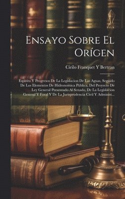 bokomslag Ensayo Sobre El Orgen