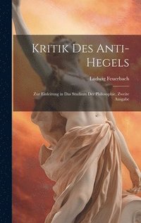 bokomslag Kritik des Anti-Hegels