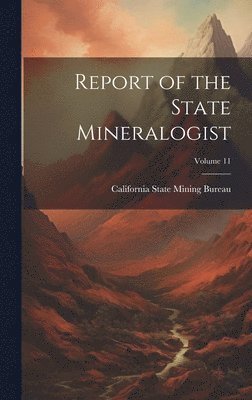 bokomslag Report of the State Mineralogist; Volume 11