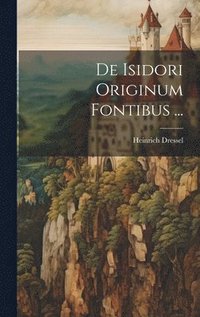 bokomslag De Isidori Originum Fontibus ...
