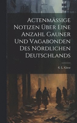 bokomslag Actenmssige Notizen ber eine Anzahl Gauner und Vagabonden des nrdlichen Deutschlands