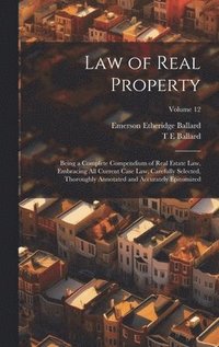 bokomslag Law of Real Property