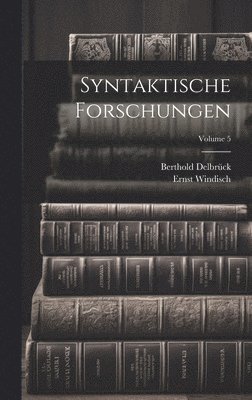 bokomslag Syntaktische Forschungen; Volume 5