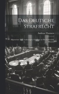 bokomslag Deutsche Strafrecht