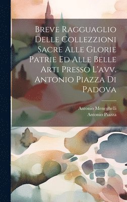 Breve Ragguaglio Delle Collezzioni Sacre Alle Glorie Patrie Ed Alle Belle Arti Presso L'avv. Antonio Piazza Di Padova 1