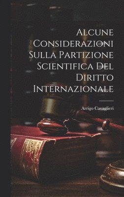 bokomslag Alcune Considerazioni Sulla Partizione Scientifica Del Diritto Internazionale