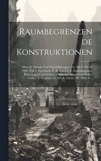 bokomslag Raumbegrenzende Konstruktionen