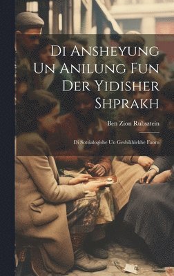 Ben Zion Rubsztein - Di Ansheyung un anilung fun der yidisher shprakh, Inbunden